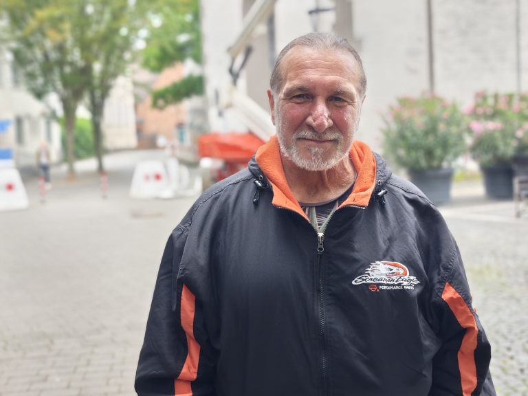 André Lotz zapft seit 1985 beim Stadtfest Gießen André Lotz Stadtfest