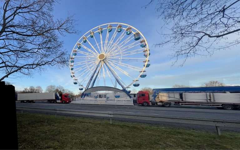 Frühjahrsmesse Gießen: Fabrikneues Riesenrad wird getauft fruehjahrsmesse-giessen