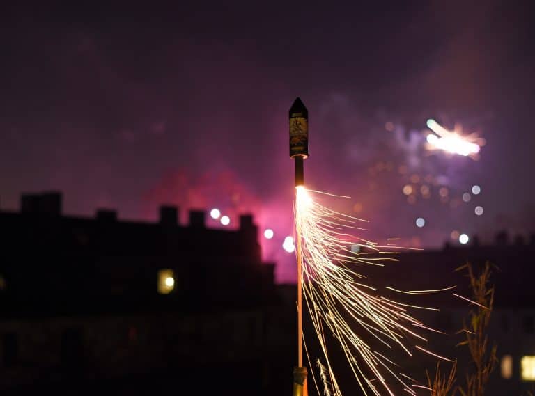 Silvester Rakete