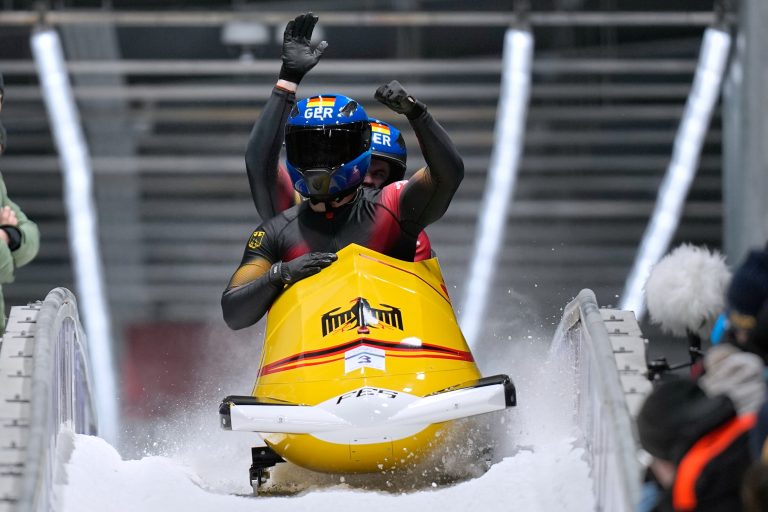 Adam Ammour aus Gießen holt Bronze bei Olympia Milan Cortina Olympics Bobsled