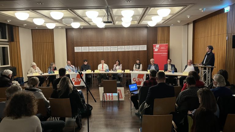 Kommunalwahl 2026: Podiumsdiskussion über Bildungspolitik in Gießen